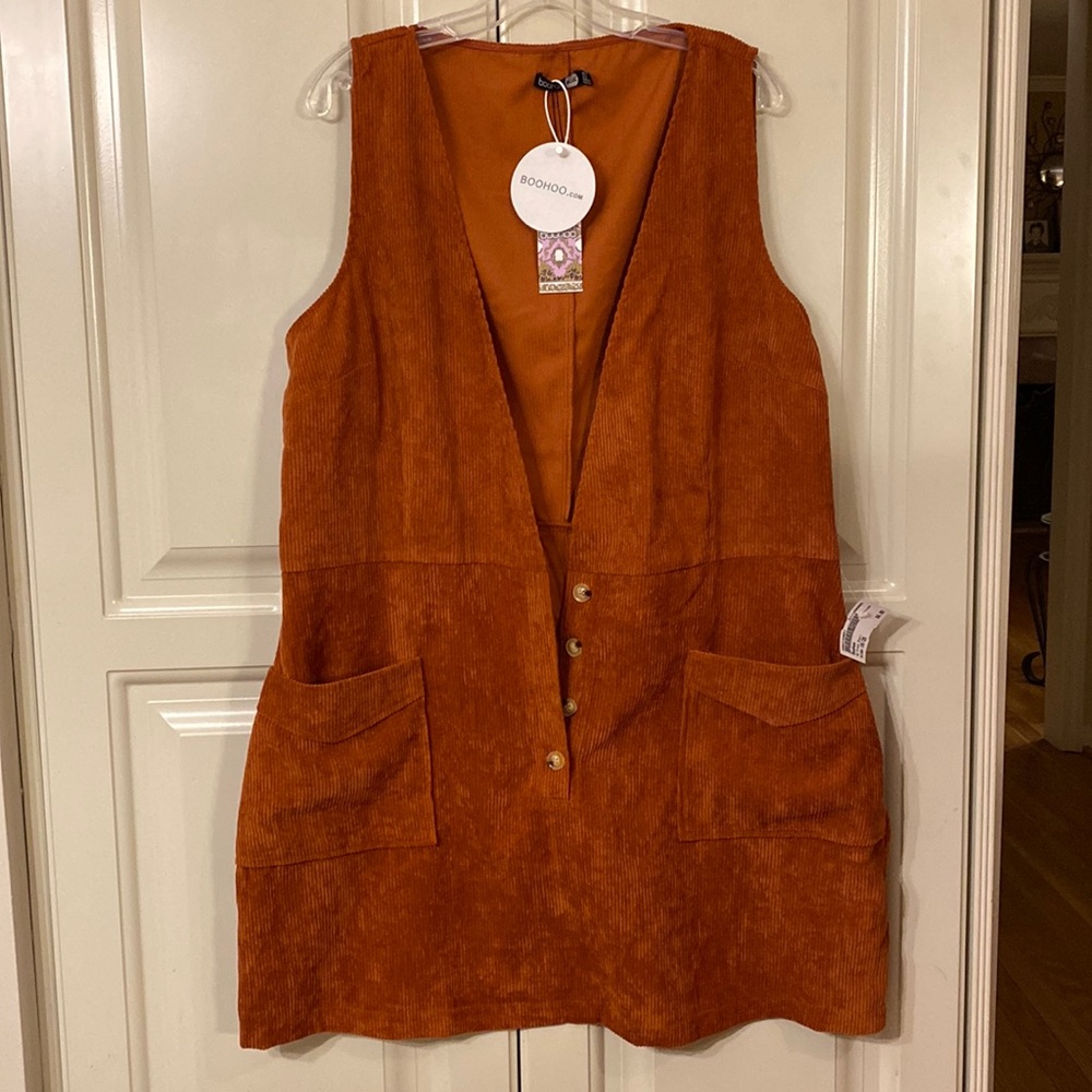 Size 18 corduroy mini dress